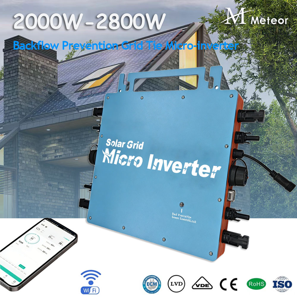 Grid Tie Micro Inverter - Rückflussverhindernder Mikro-Wechselrichter mit MPPT für Solar-PV-Netzanschlussanlagen