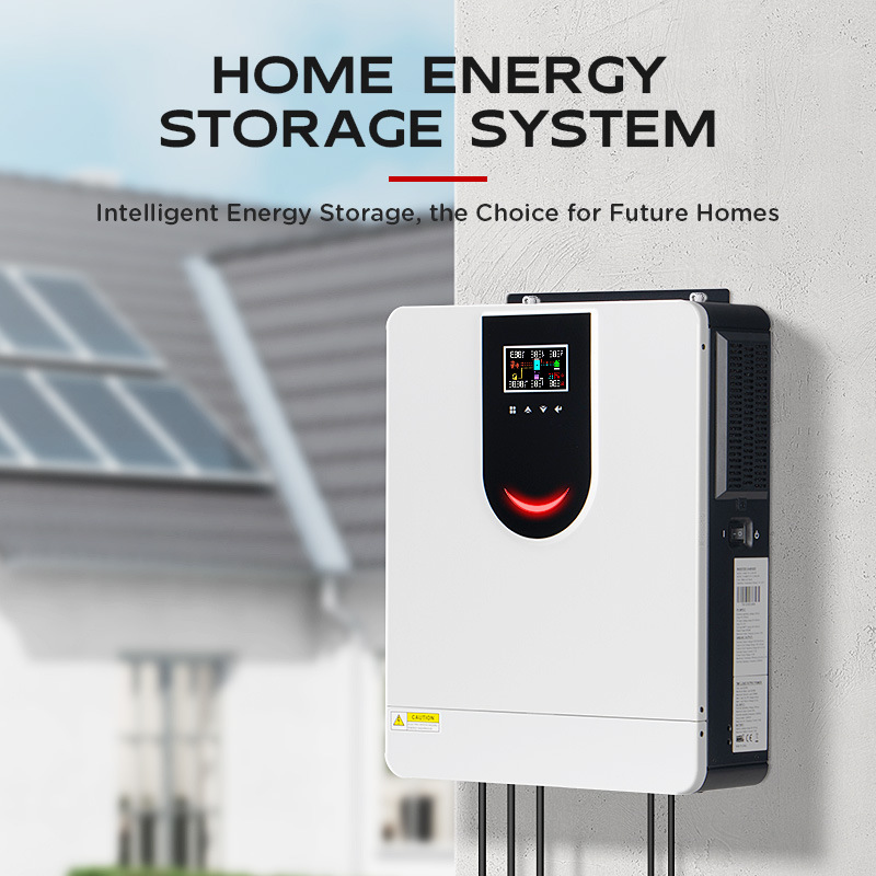 Renewable Energy Solutions - 1KW-10KW Reiner Sinuswellen-Solarwechselrichter und -Regler All-in-One