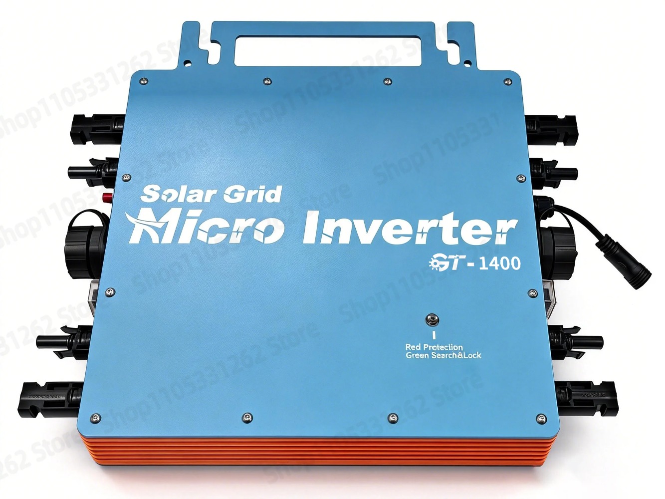 Grid Tie Micro Inverter - 1400W Mikro-Wechselrichter Netzgekoppelt Anti-Reverse Smart WiFi-Überwachung