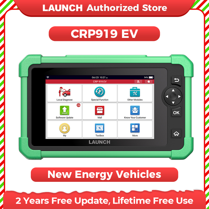 Renewable Energy Engineering - LAUNCH CRP919 EV New Energy Scanner
