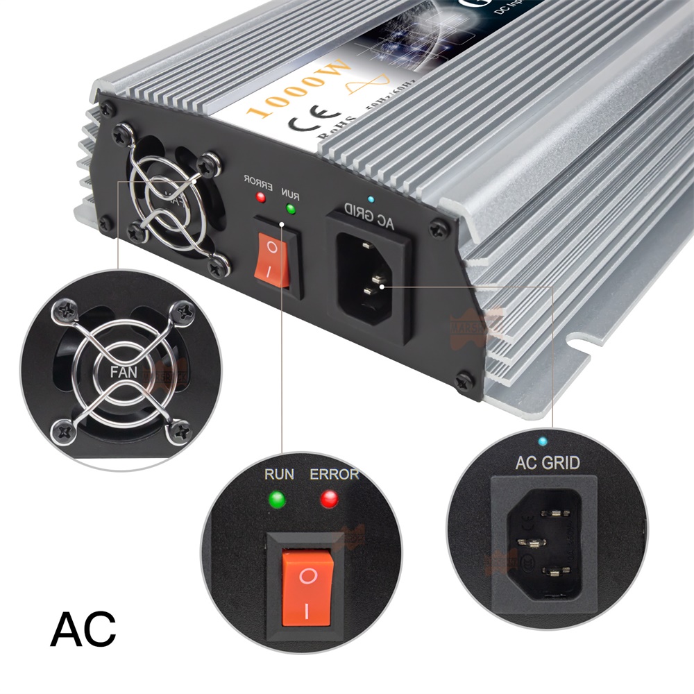 1000W 1300W 1400W Grid Tie Mic – Grid Tie Micro Inverter Bewertung und Preis