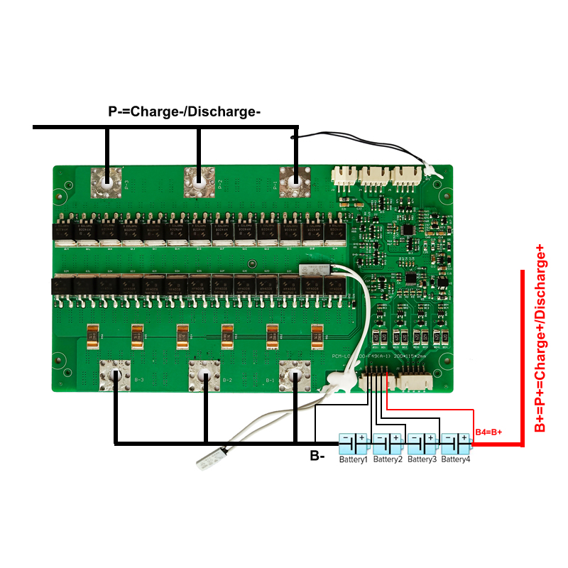 4S 100A BMS für 12V LiFePO4-Ak – Lifepo4 Battery Pack Bewertung und Preis