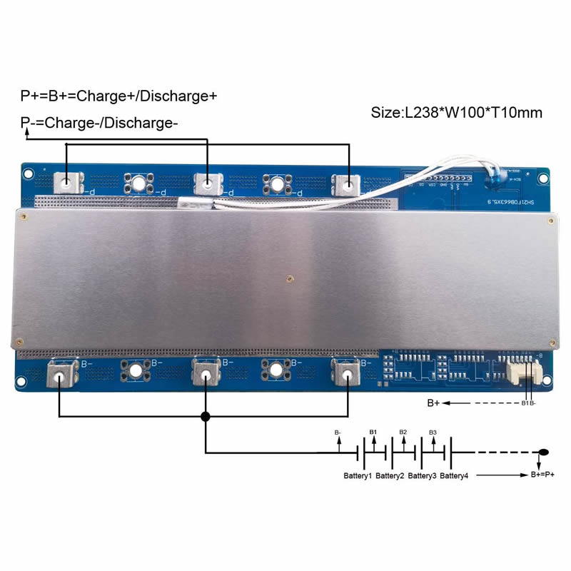 16S 100A BMS für 48V Li-Ion/Li – Lifepo4 Battery Pack Bewertung und Preis