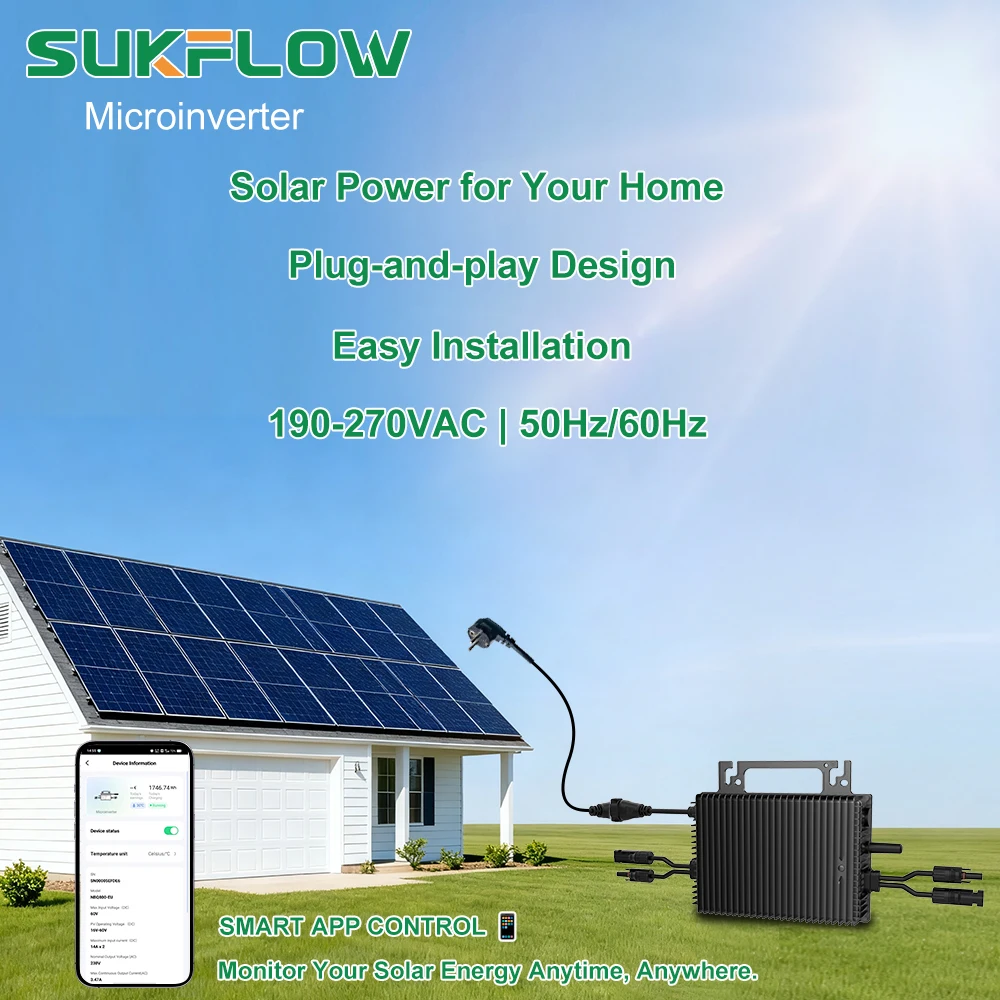 SUKFLOW Zero Expert 1200W Netz – Grid Tie Micro Inverter Bewertung und Preis