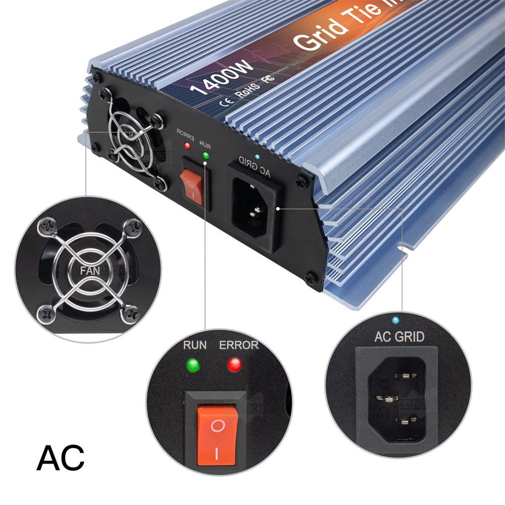 18V 24V 36V 1400W Solar Auf Gr – Grid Tie Micro Inverter Bewertung und Preis